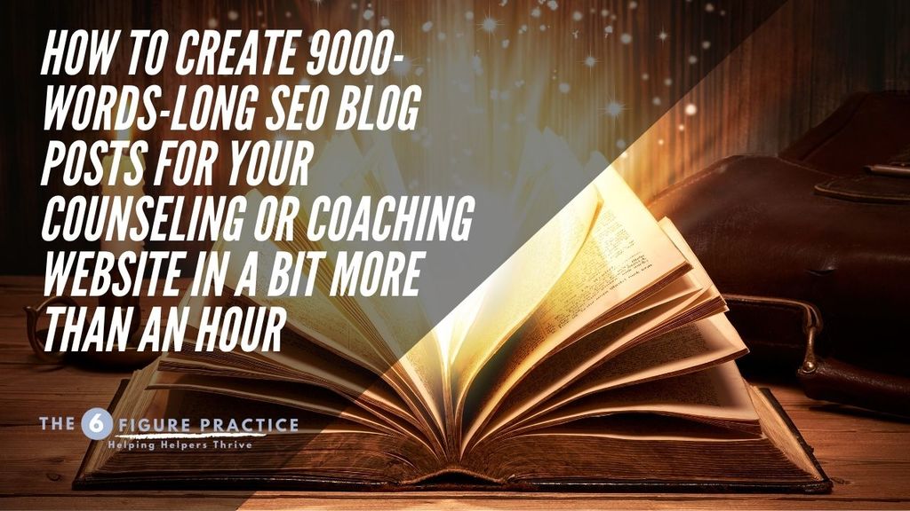 How To Write Blog Posts For SEO